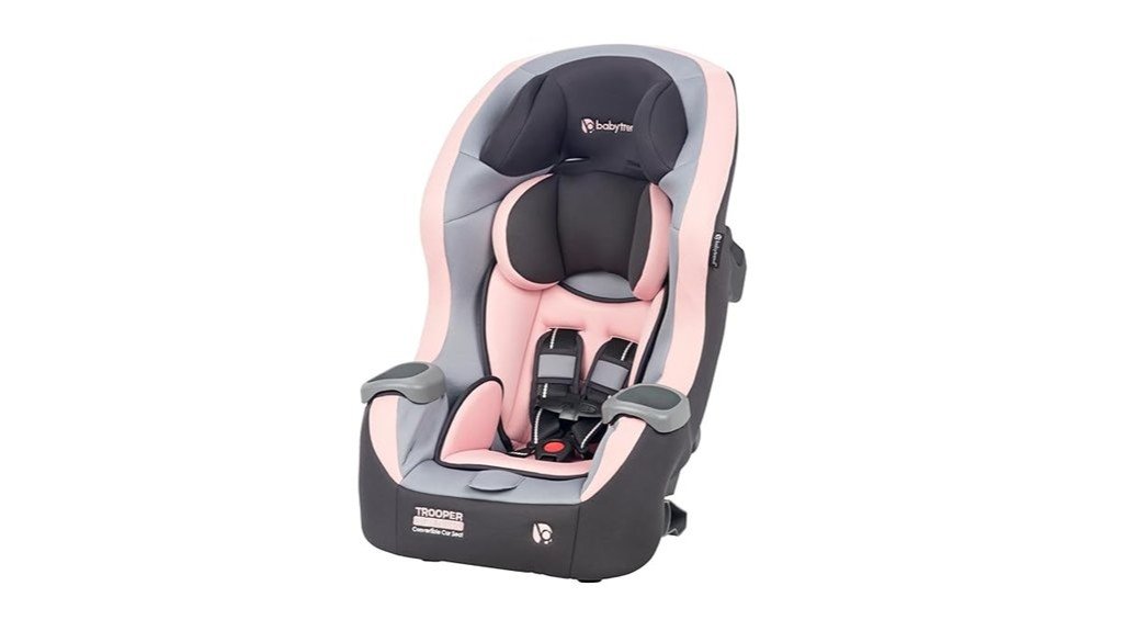 convertible car seat pink