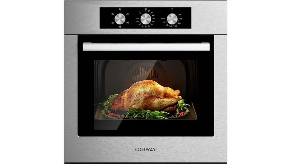costway wall oven review