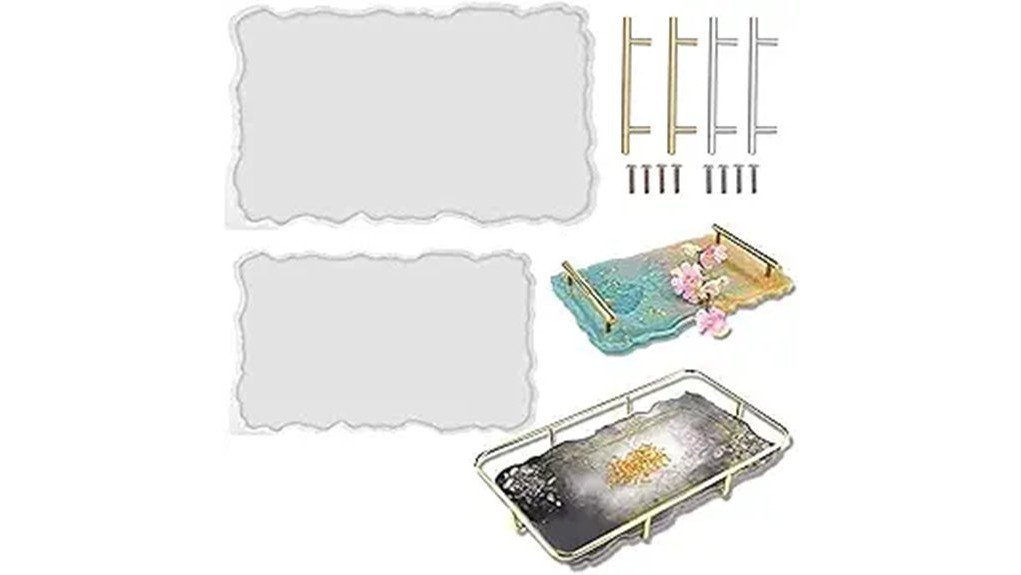 crafting with resin molds