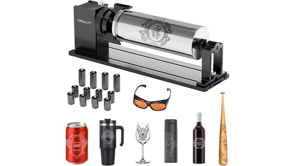 creality laser rotary roller