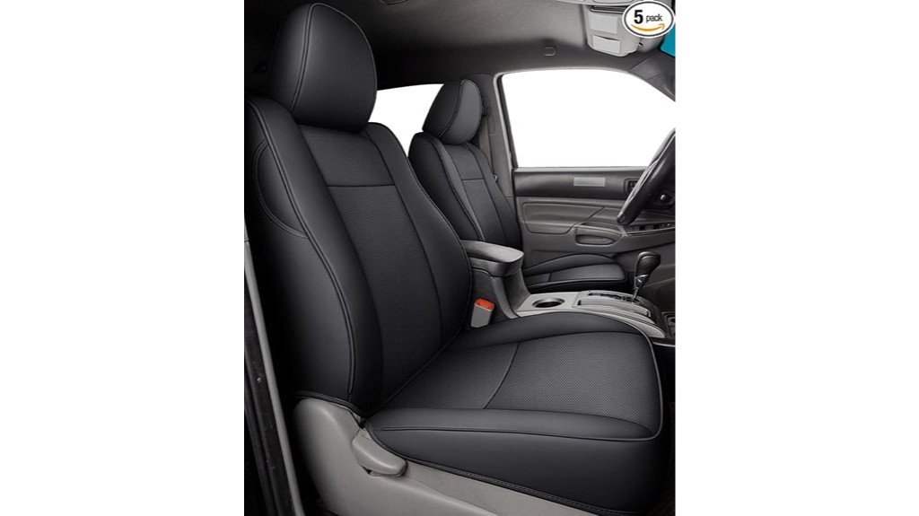 custom faux leather seat covers