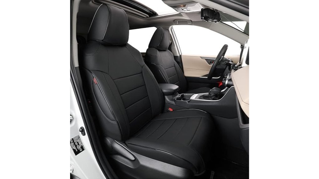 custom faux leather seat covers