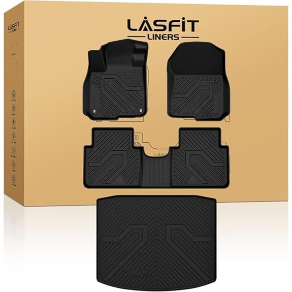 LASFIT Floor & Trunk Mats for Honda CR-V (2017–2022)