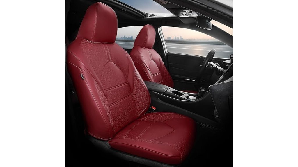 custom waterproof leather seat covers