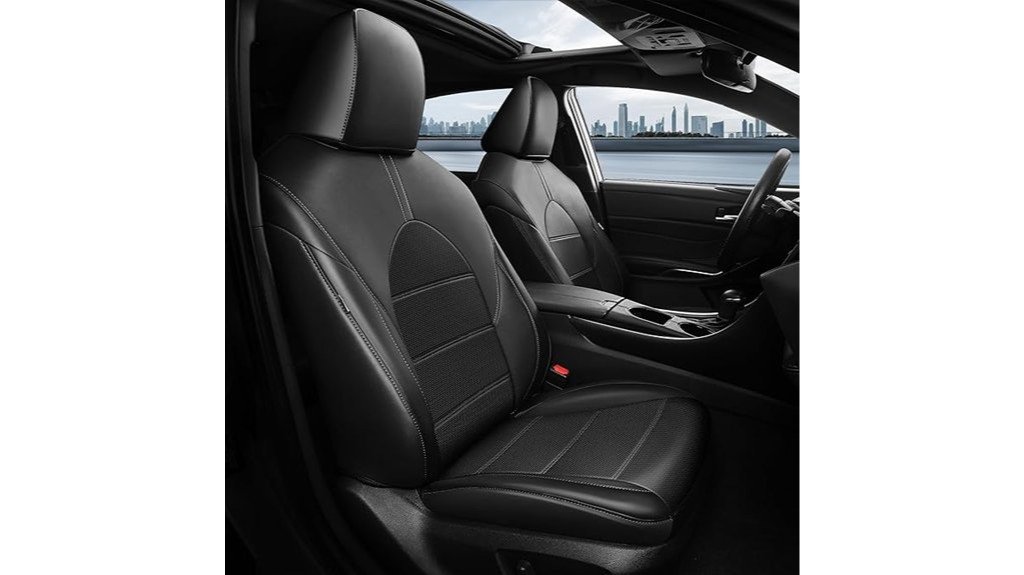 custom waterproof leather seat covers