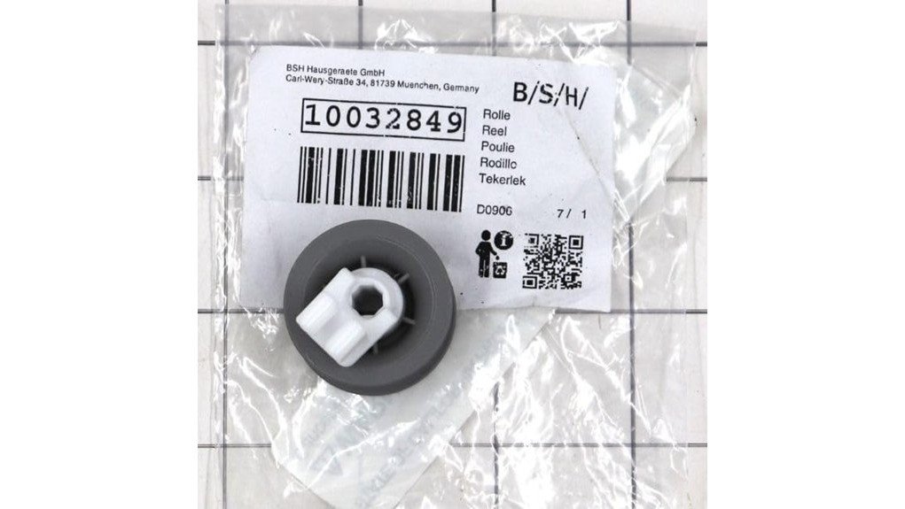 dishwasher upper rack roller