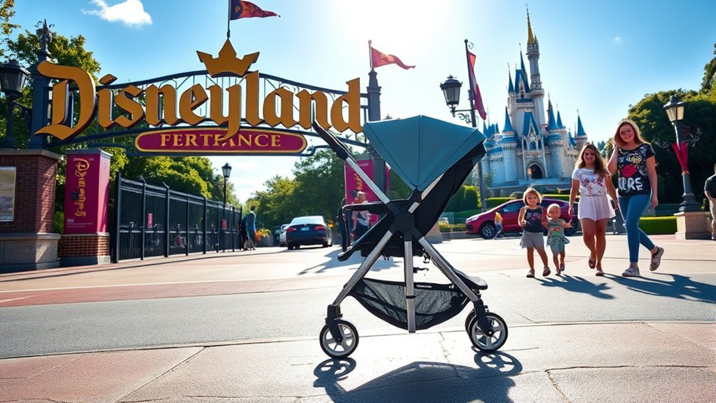 disneyland stroller size guidelines