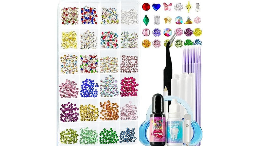 diy tooth jewelry kit