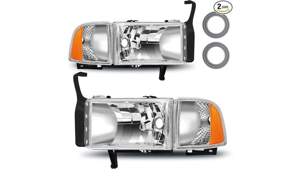 dodge ram headlight assembly