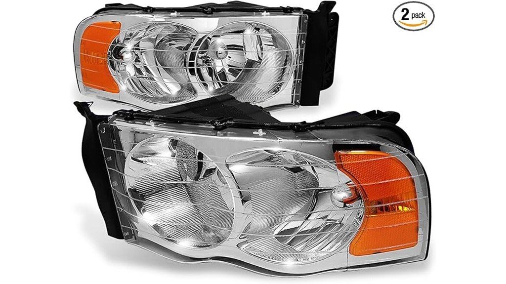 dodge ram headlight assembly