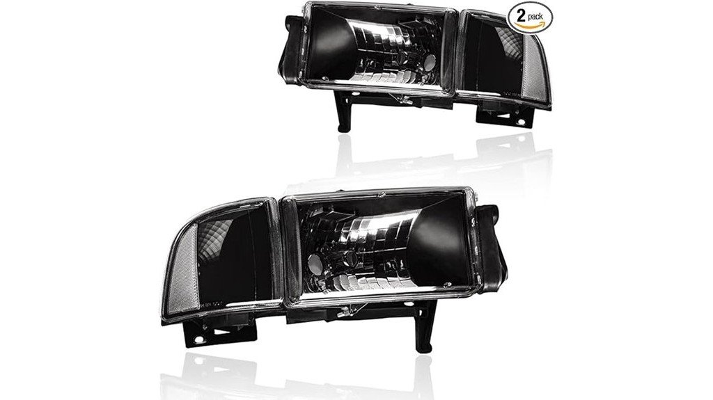 dodge ram headlight assembly