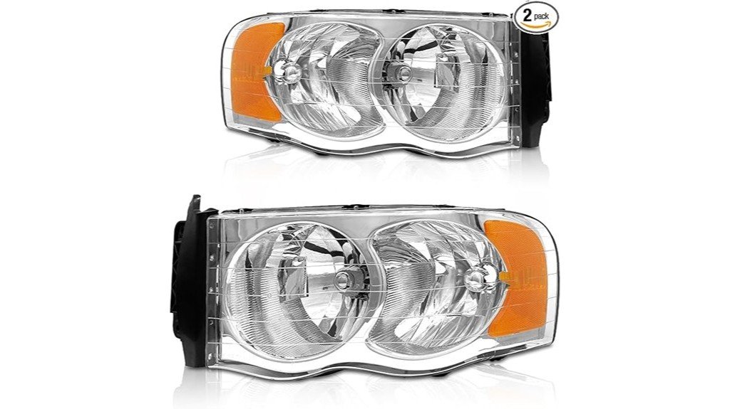 dodge ram headlights assembly