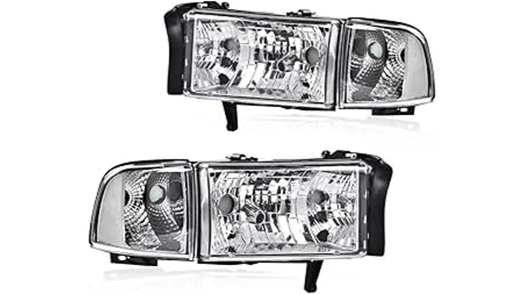 dodge ram headlights set
