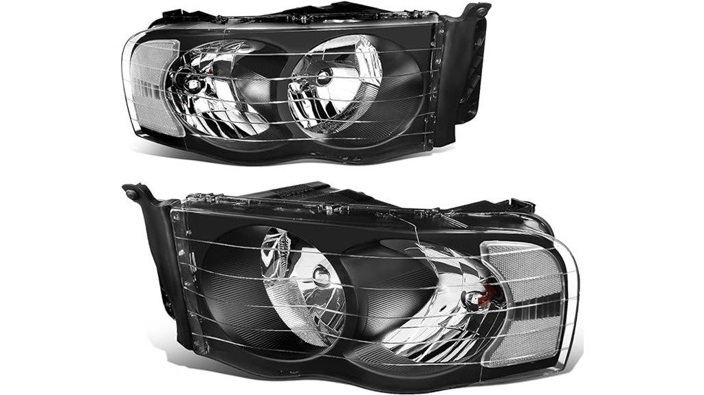 dodge ram headlights set
