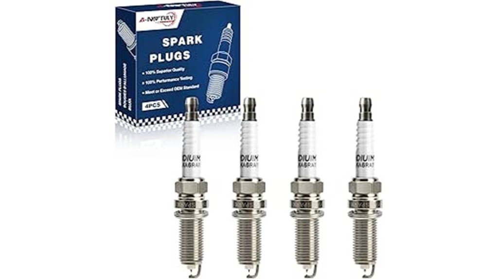 double iridium spark plugs