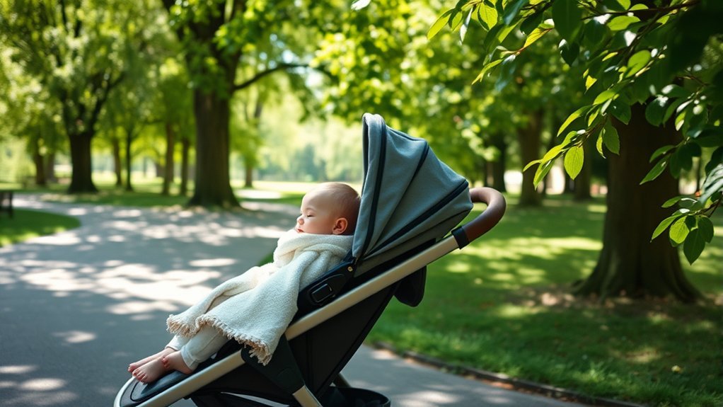 double stroller age safety