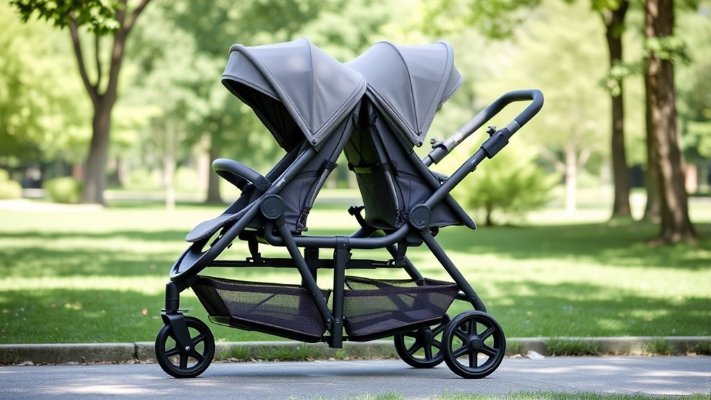 double stroller configuration options