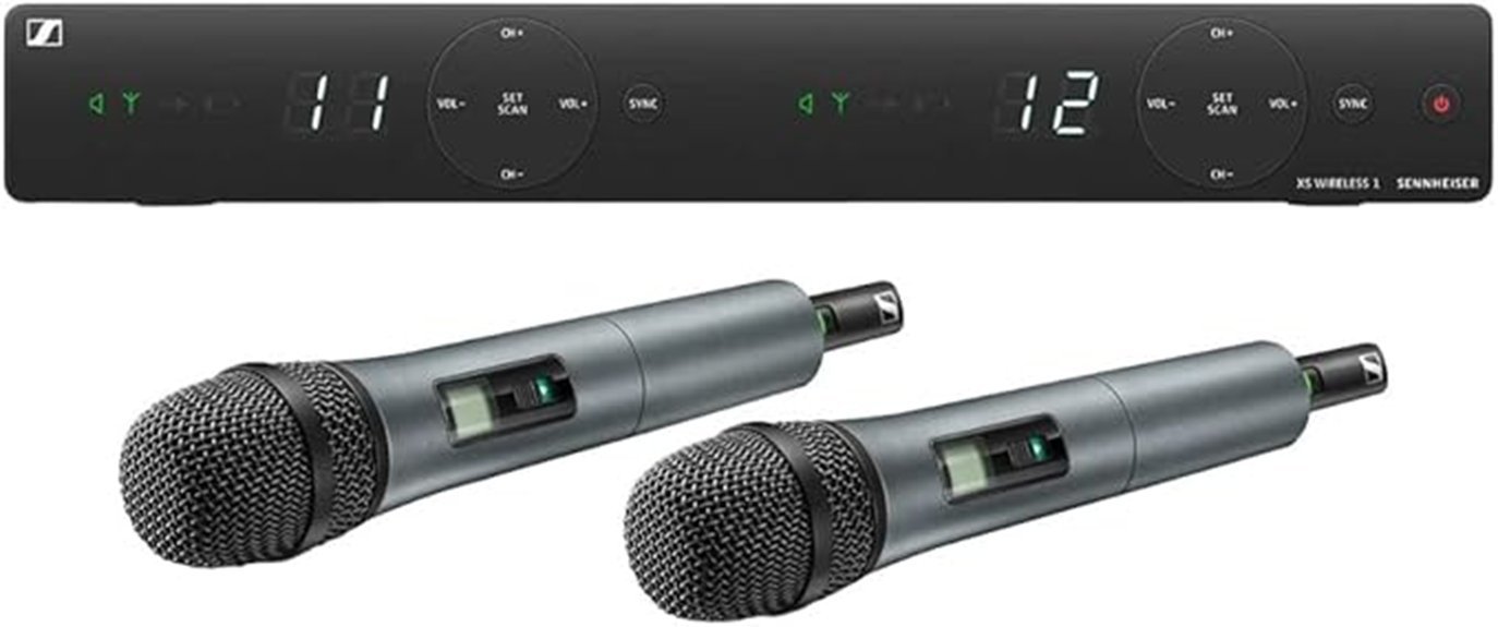dual vocal wireless microphone review