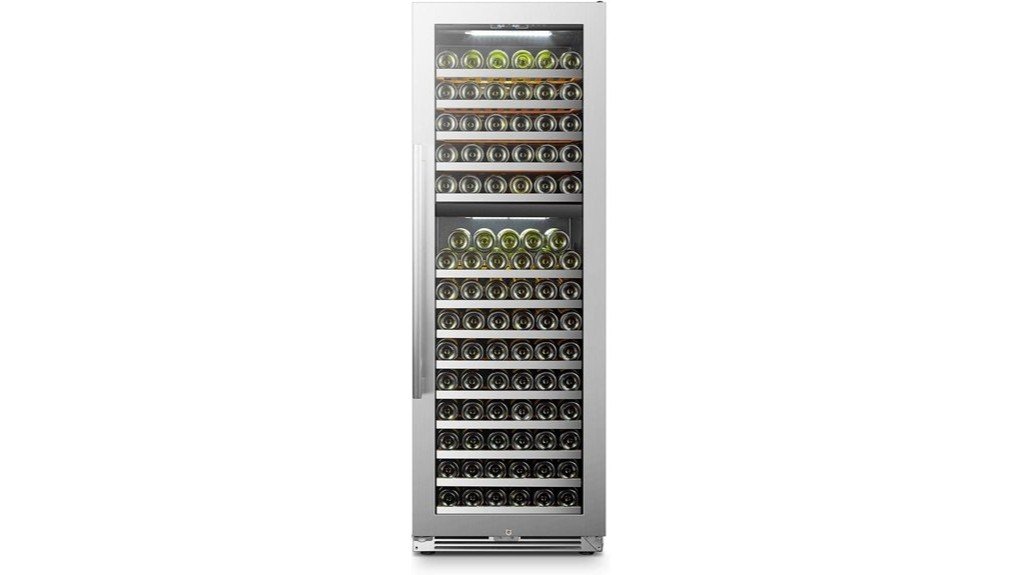 dual zone wine cooler
