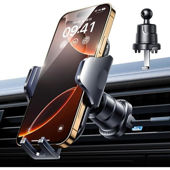 VANMASS Military-Grade Shockproof Car Vent Phone Mount