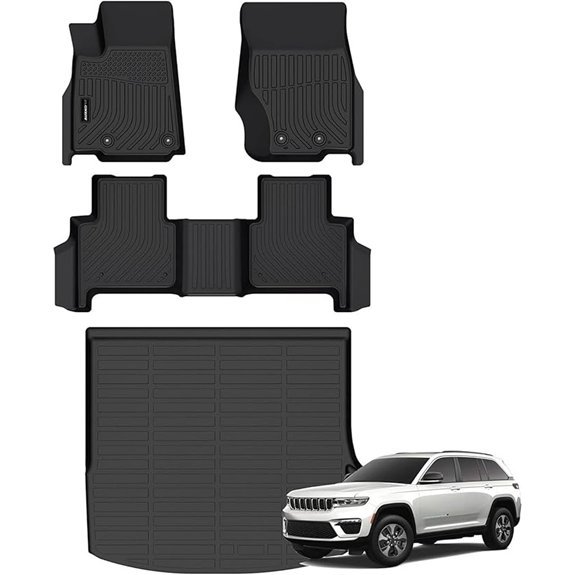 All-Weather TPE Floor & Cargo Mats for Jeep Grand Cherokee