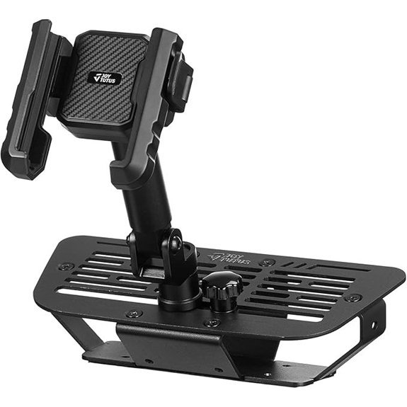 JOYTUTUS Metal Dash Phone Mount for Wrangler JK