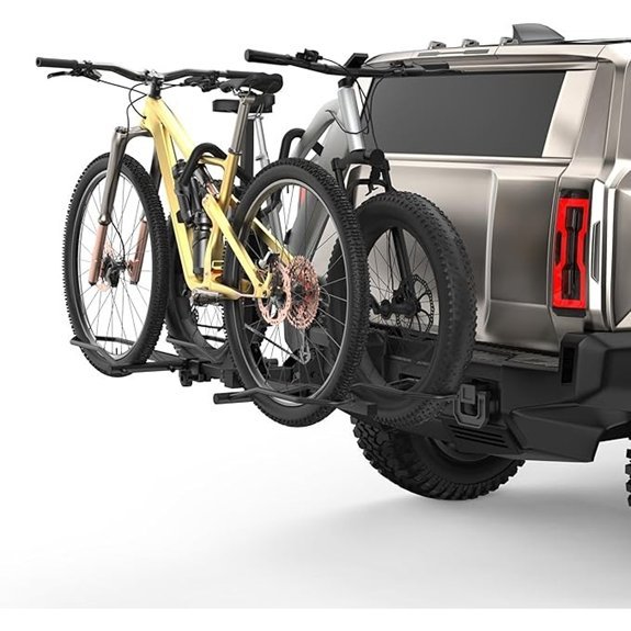 2-Bike Hitch Mount Rack for E-Bikes (5