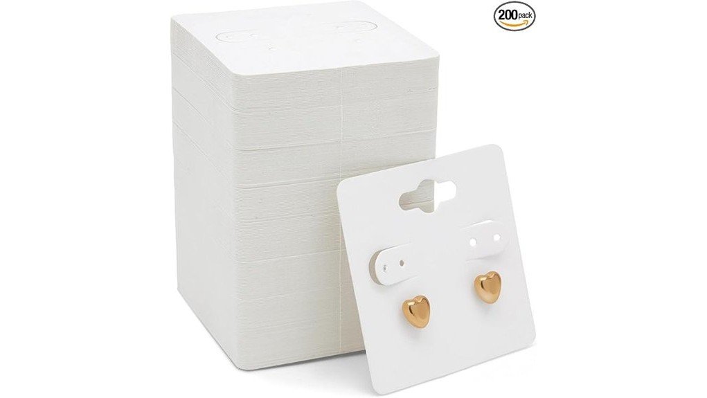 earring display card review