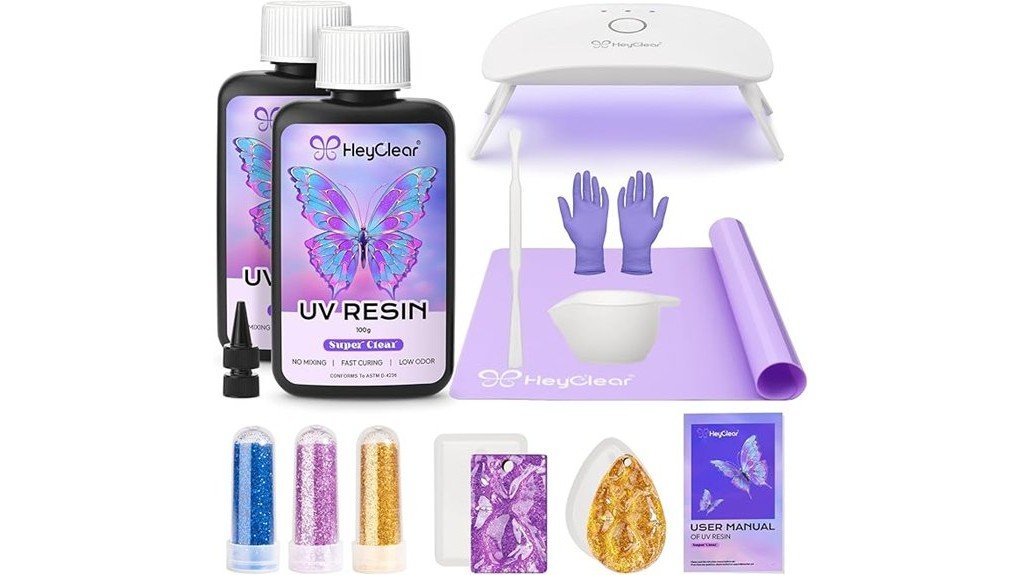 easy crafting with resin