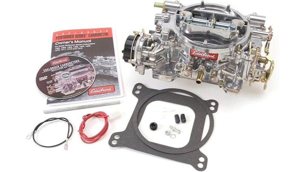 edelbrock carburetor performance analysis