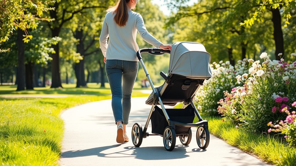 effective stroller pushing techniques
