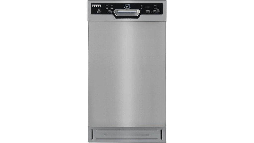 efficient and quiet dishwasher