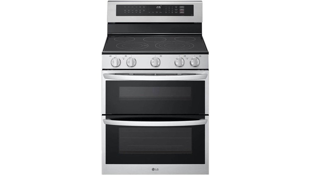 electric double oven review