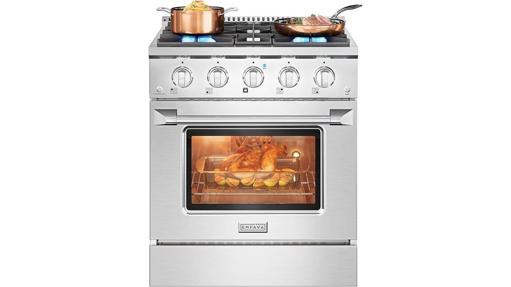 empava gas range review