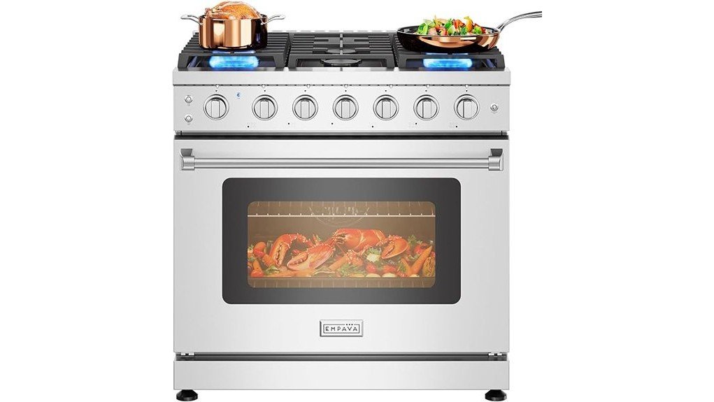 empava gas range review