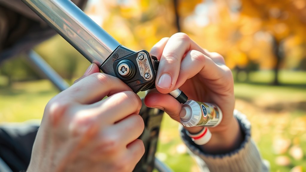enhance stroller latch performance