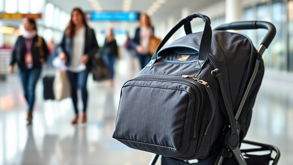 enhanced stroller protection and organization