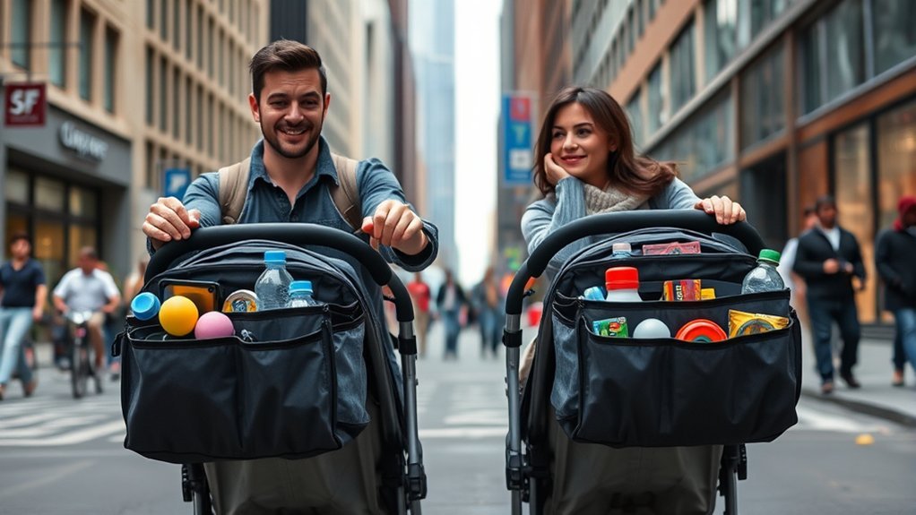 essential stroller organization solution