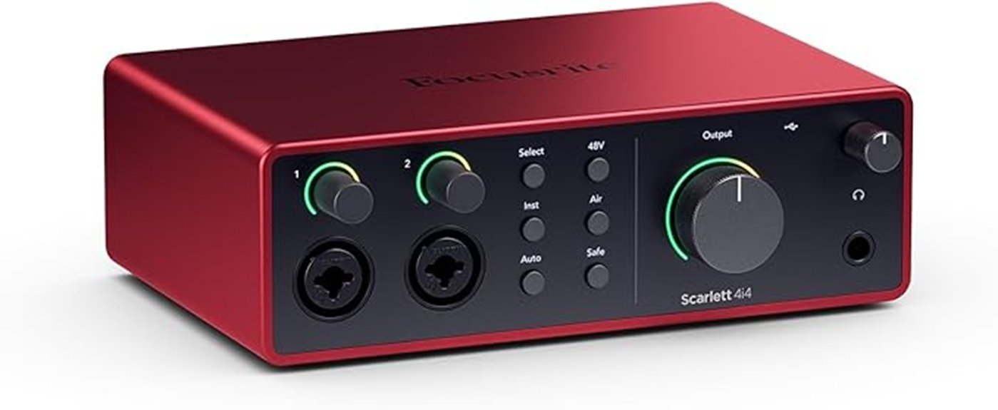 exceptional audio interface performance