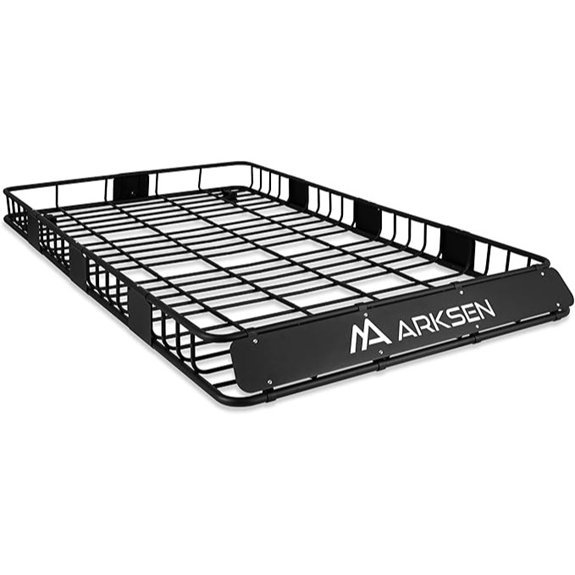 ARKSEN Heavy Duty Extra Wide Roof Rack Cargo Carrier
