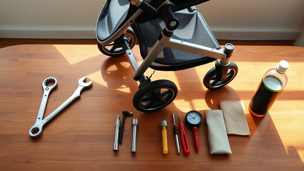 fixing stroller wobble effectively