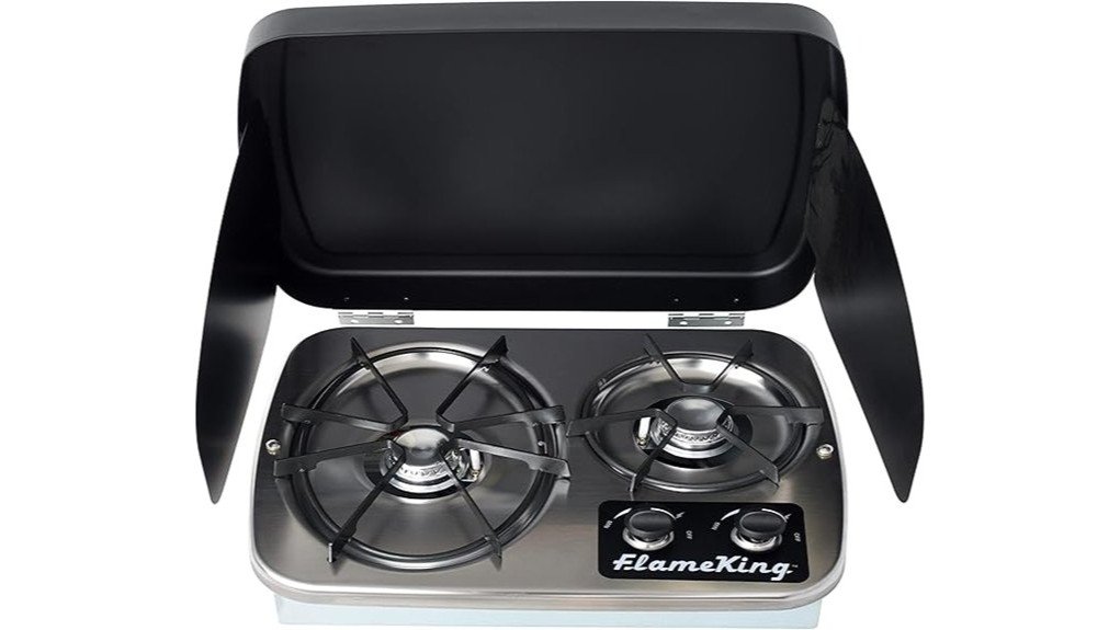 flame king cooktop review