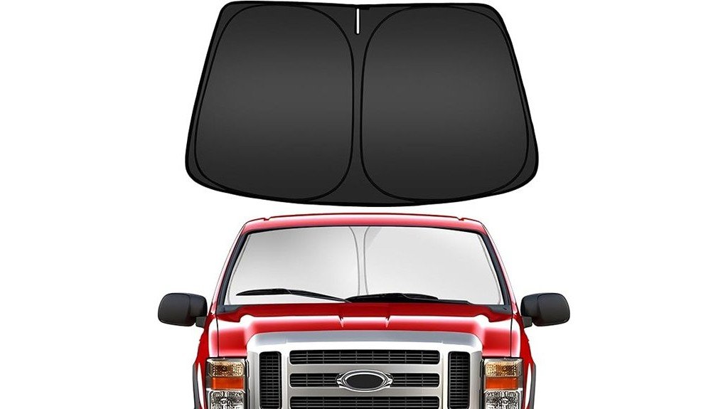 ford super duty sunshade