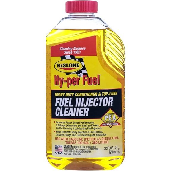 Rislone 4732 Fuel Injector Cleaner with Upper Cylinder Lubricant 32 oz