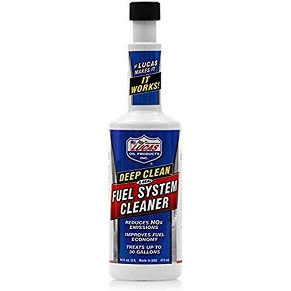 Lucas Oil 10512 Deep Clean Fuel System Cleaner - 16 Ounce