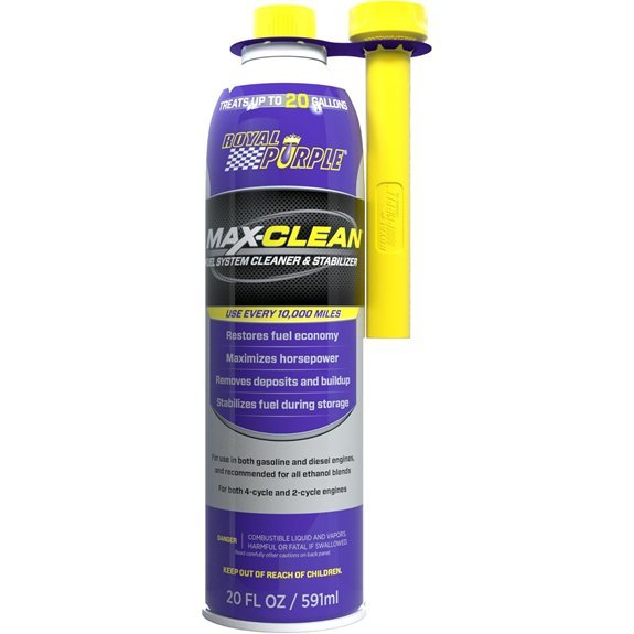 Royal Purple Max-Clean Fuel System Cleaner and Stabilizer 11722 20 Ounce