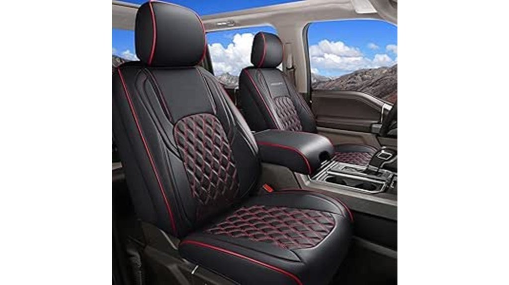 full coverage leather seat