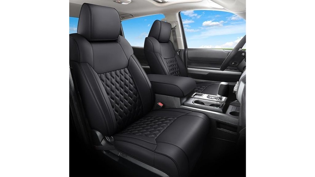 full coverage leather seat