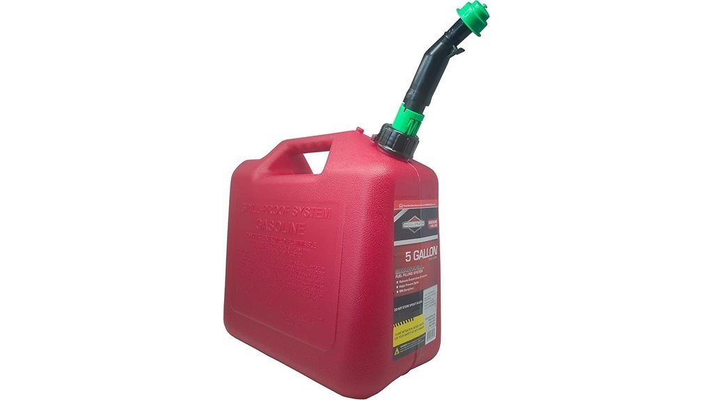 gas can performance review