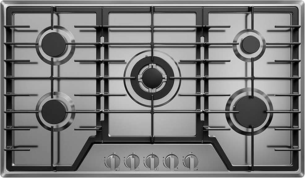 gas cooktop performance review
